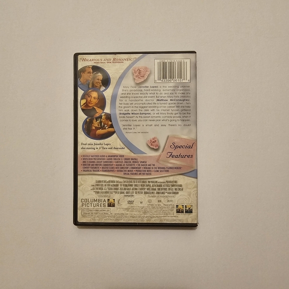 The Wedding Planner (DVD, 2001) - Picture 2 of 3